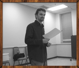 The Villain Rehearses