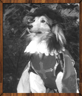 Aramis in her Musketeer costume